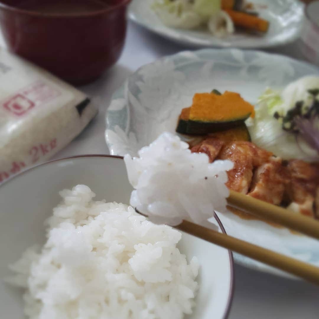 藤原宏美（ひろみん）さんのインスタグラム写真 - (藤原宏美（ひろみん）Instagram)「【“ゆめぴりか”なおうちごはん】  新米の季節ですね🍚  我が家は普段は玄米食ですが、 秋は白米をもりもり食べたくなります🎵 (写真は１合なのですが💦)  先週、北海道旅行でいただいた 北海道米の【ゆめぴりか】♥️  美味しかったので、早速おうちでも ゆめぴりかな日々を過ごしています✨  甘くて香りが強くて、粘りもあって 炊きたてごはんは最高の贅沢ですね👍️  @yumewota   #ゆめぴりかヲタク #ゆめぴりか #北海道米 #おうちごはん #家庭料理 #健康ごはん #新米の季節 #新米 #秋の味覚 #北海道グルメ #北海道旅行 #炊きたてごはん  @asagakecom #asagakeで体験」10月20日 22時07分 - hiromint7