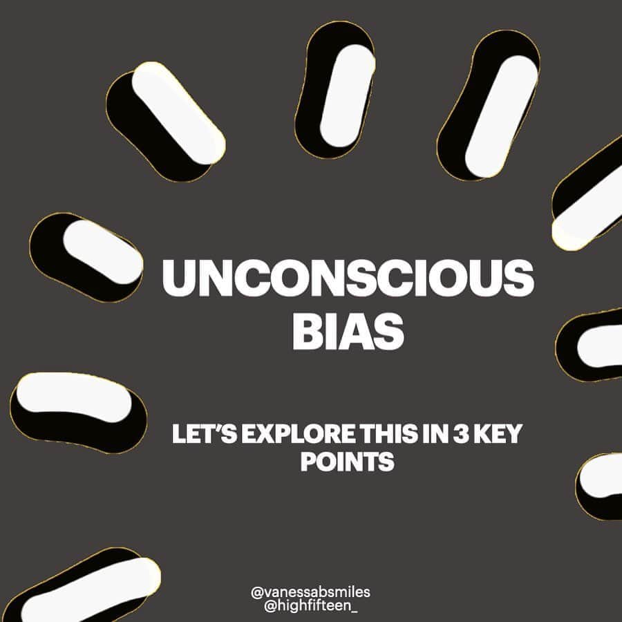 ルー・ティーズデールのインスタグラム：「@vanessabsmiles from @highfifteen_ 👇🏾⁣ Because I can see many questions about #unconsciousbias, I created this for you guys to discover more about the topic! ⁣ ⁣ I train a lot of people, companies on unconscious bias and really look at ways to inspire people to do better and celebrate + welcome everyone, however different they are! ⁣ ⁣ The main attitude to tackle this conversation is: be a freaking fab human being with an open heart and curious mind, self-aware and focussed on more that just ourselves! Oh and don’t forget to smile - the world is often too miserable to see sad faces! ⁣ Hope this helps! ⭐️🙏🏾💛」