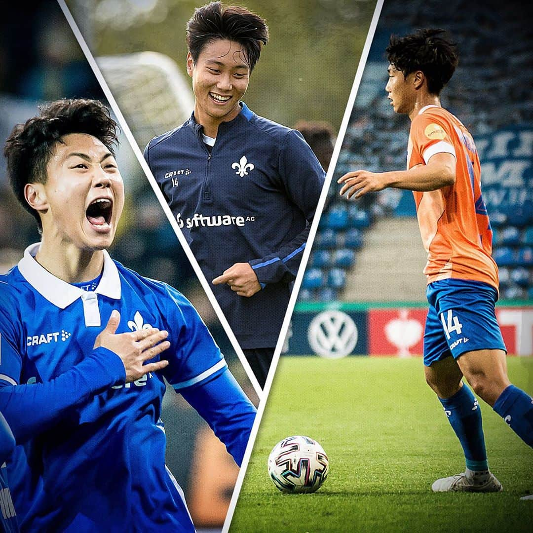 SVダルムシュタット98さんのインスタグラム写真 - (SVダルムシュタット98Instagram)「How it started ⏩ How it's going 🤩💙 #Paik #sv98 #Lilien」10月20日 23時05分 - svdarmstadt1898