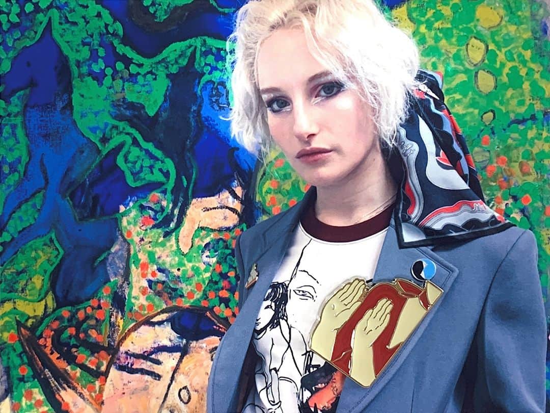 のインスタグラム：「The #CHLOEfw20 collage series: an artistic landscape of imagination and expression, artwork by #RitaAckermann  Discover new arrivals in boutiques and on chloe.com  #CHLOEvoices #CHLOE」