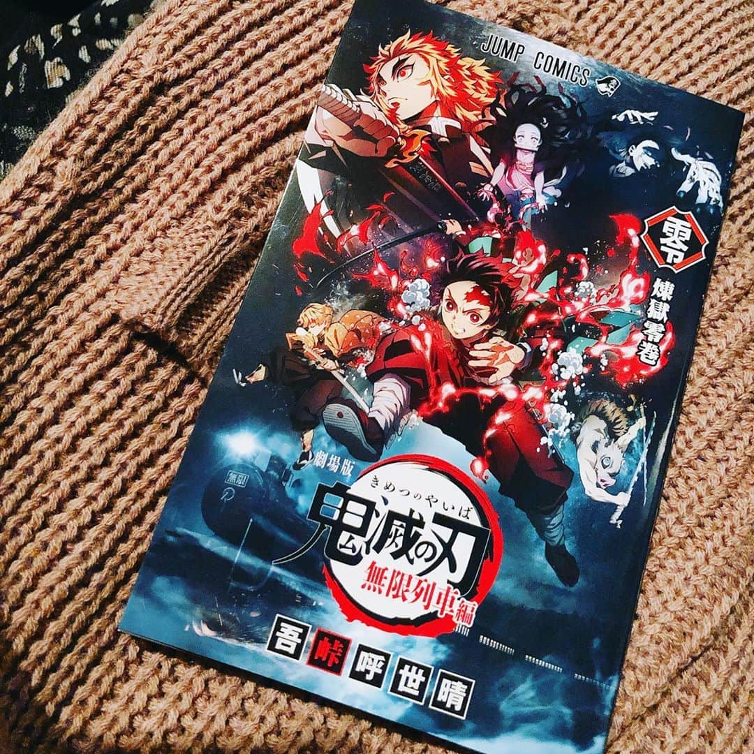 美沙玲奈のインスタグラム：「😭😭😭😭😭 何度でも観たい‥😭💗  #鬼滅の刃 #映画」