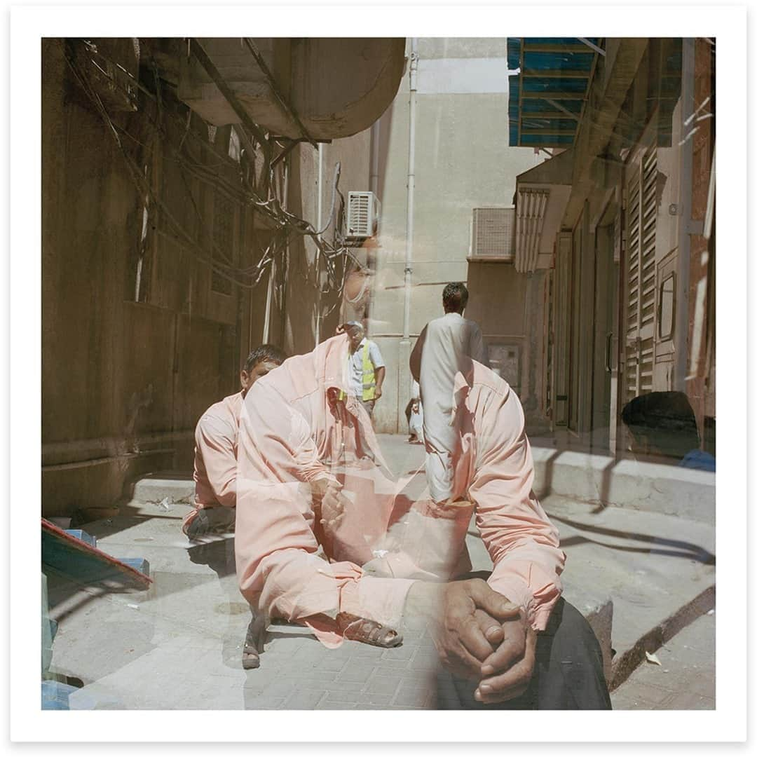 Magnum Photosさんのインスタグラム写真 - (Magnum PhotosInstagram)「Double-exposure of a worker in Bur Dubai. Dubai, United Arab Emirates. 2014. ⁠ .⁠ “Can we ever really see or experience things from someone else’s point of view? It’s what I challenged myself to do when I was invited to make work about Dubai, a place that I found disorienting and lonely. I wondered if I could find a way to see the city through the eyes of someone I had read about. ⁠ ⁠ There was a man who had disappeared in a shipwreck 50 years previously and was still believed to be alive by their family. Hoping that this point of view might help me to express the feeling of isolation I was experiencing, I decided to ‘borrow’ his eyes. Through this story, I managed to find a way into the city — and its history — and see it differently to how I might have otherwise. ⁠ ⁠ This double-exposure came about by mistake but I always felt that it represented something important about the project and the feeling I had been searching for. In it I see the transient nature of life in Dubai, of things both coming towards you and going away at the same time. This project became my second book, Stranger.”⁠ ⁠ – Olivia Arthur⁠ .⁠ Works of Imagination, the October Magnum Square Print Sale in partnership with @aperturefnd is now live on the Magnum Shop, for one week only.⁠ .⁠ Build your photography collection with this unique opportunity to purchase signed or estate-stamped prints by over 100 of the world’s leading photographic artists for $100.⁠ . ⁠ Link in bio to shop the full selection.⁠ ⁠ .⁠ PHOTO: Double-exposure of a worker in Bur Dubai. Dubai, United Arab Emirates. 2014. ⁠ .⁠ © @oliviarthur/#MagnumPhotos⁠ ⁠ #MAGNUMSQUARE #WorksofImagination #printsale」10月21日 5時01分 - magnumphotos