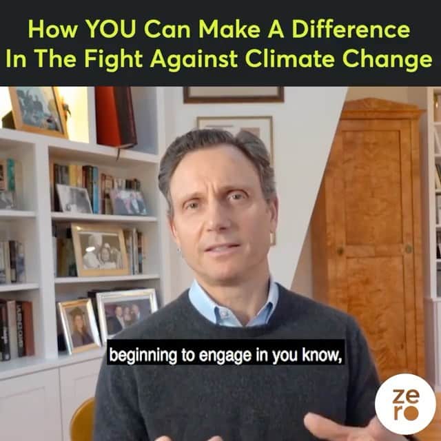 トニー・ゴールドウィンのインスタグラム：「How can you make a difference in the face of climate change?? #VOTE 🙃 And visit @worldwarzeroorg to learn more.」