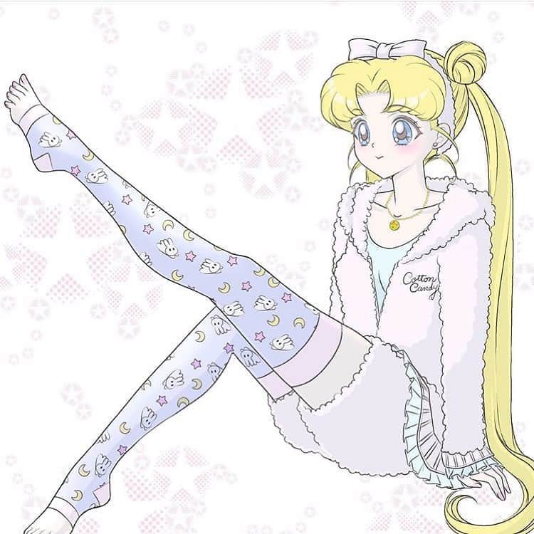 Sailor Moonさんのインスタグラム写真 - (Sailor MoonInstagram)「✨🌙 Super adorable Usagi artwork by @wata_ame1111!!! Love her in the compression socks!! 🌙✨  #sailormoon #セーラームーン　#sailormoonart #fanart #art」10月21日 5時01分 - sailormoon_sc