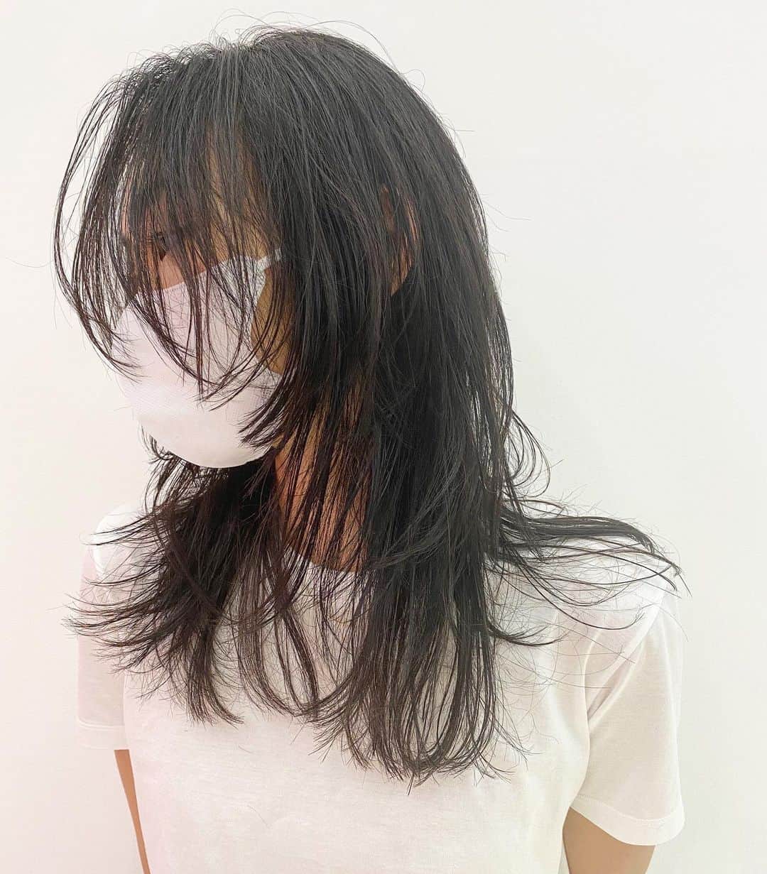 Sachiのインスタグラム：「LAYER  . バランスをみて、しっかり切り込みます。 潔さから生まれる大胆さ、かつ繊細さが レイヤーの魅力でもあります。 . Hair Styleにはそれぞれに良さがあります。 重めも軽めも。長いも短いも。明るいも暗いも。 比べるのではなく、自分が今何を選ぶか。 そんな風に考えるのも楽しいです。 . #hair#girl#shima_sachi」