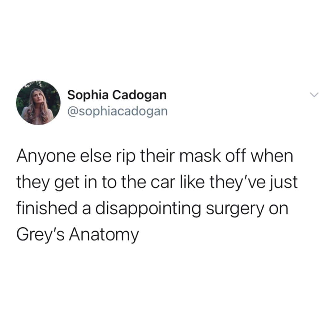 Grey's Anatomyさんのインスタグラム写真 - (Grey's AnatomyInstagram)「Relatable. #GreysAnatomy 📷 @sophiacadogan (TW)」10月21日 1時00分 - greysabc