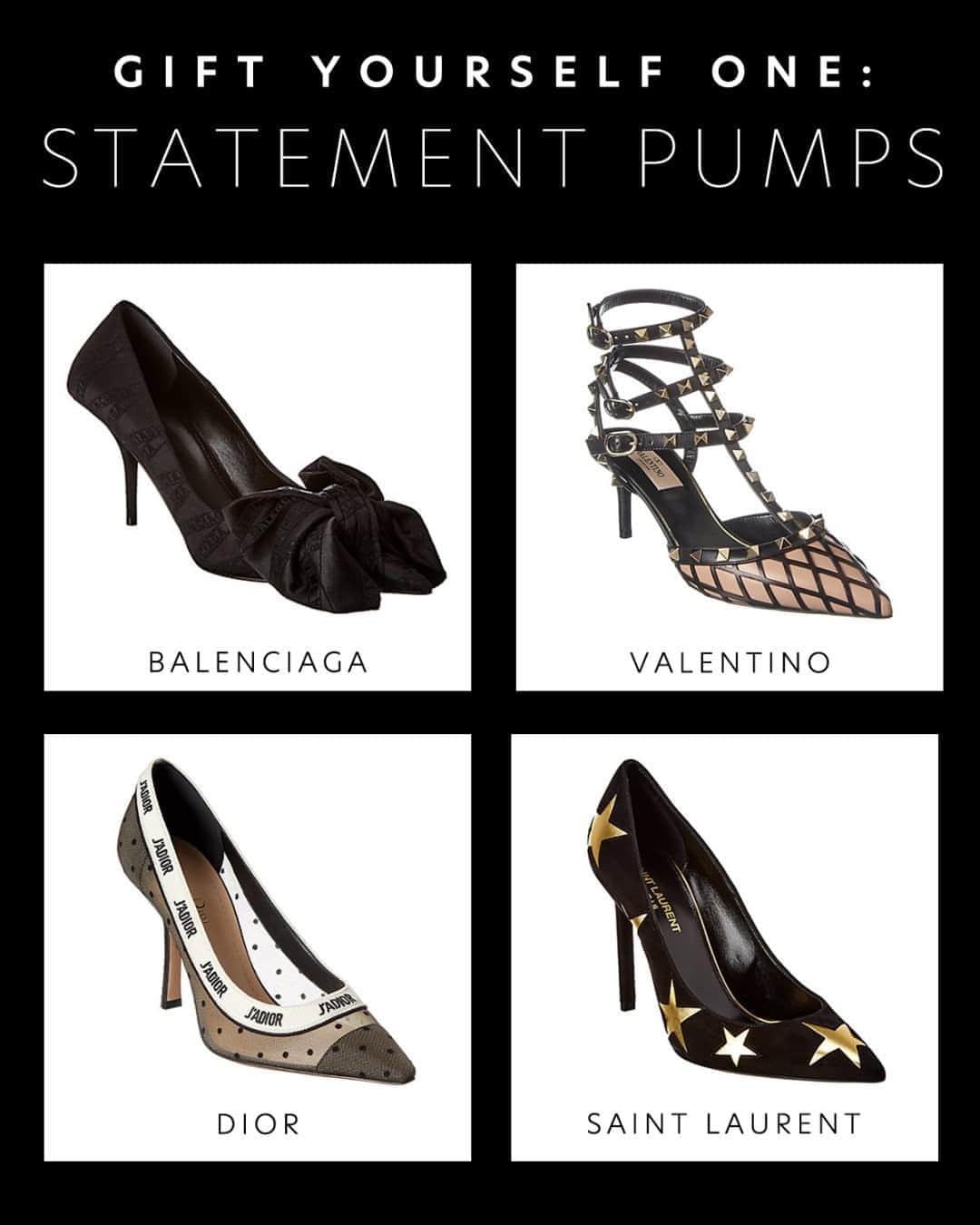 GILTのインスタグラム：「Showstoppers only. Which pump is #1 on your wish list?」