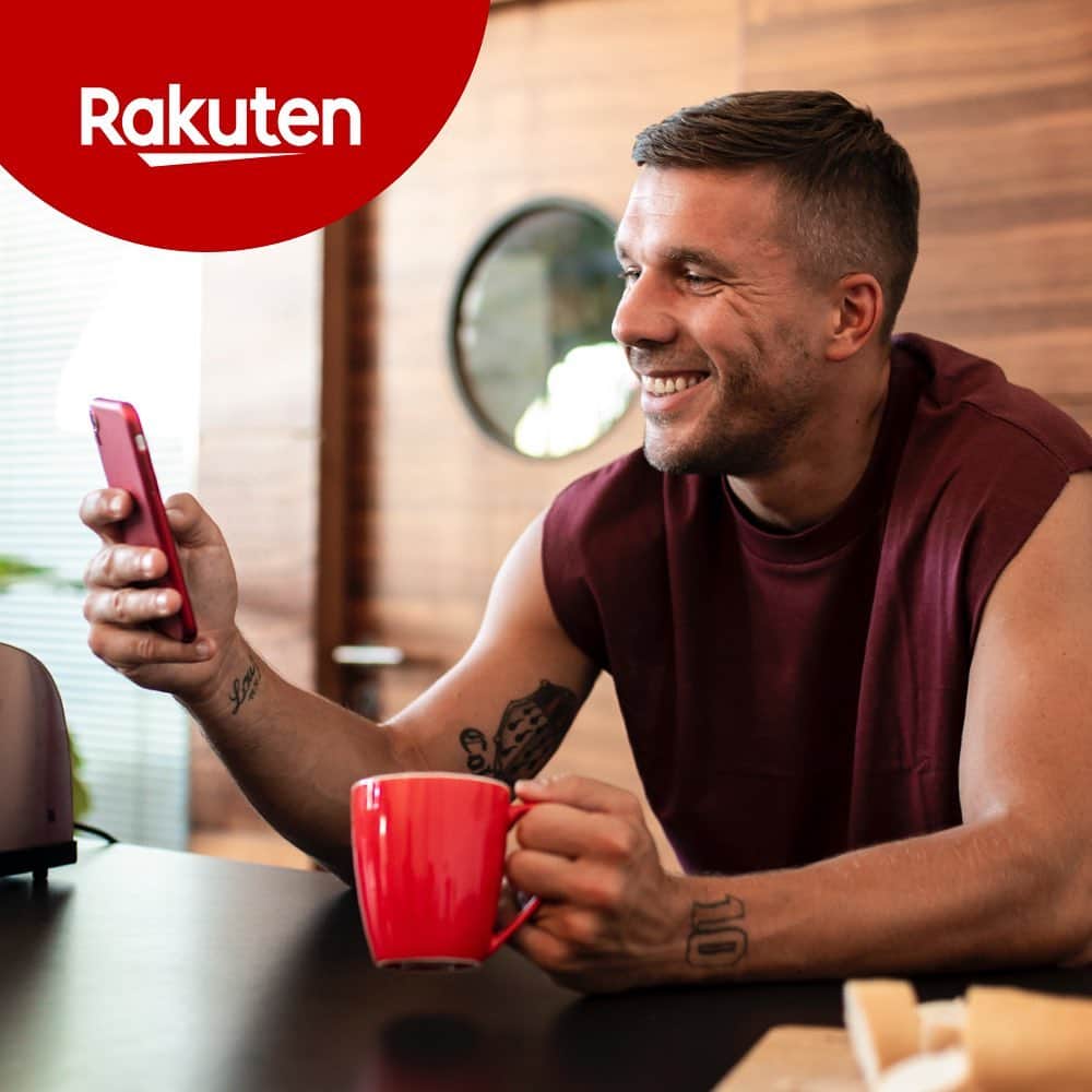 ルーカス・ポドルスキさんのインスタグラム写真 - (ルーカス・ポドルスキInstagram)「Bereit für ein neues Einkaufserlebnis? Entdecke die neue Plattform von Rakuten Deutschland 🚀 @rakuten.de #Rakuten #keepgoing #rabatt #shopping」10月21日 1時31分 - lukaspodolski