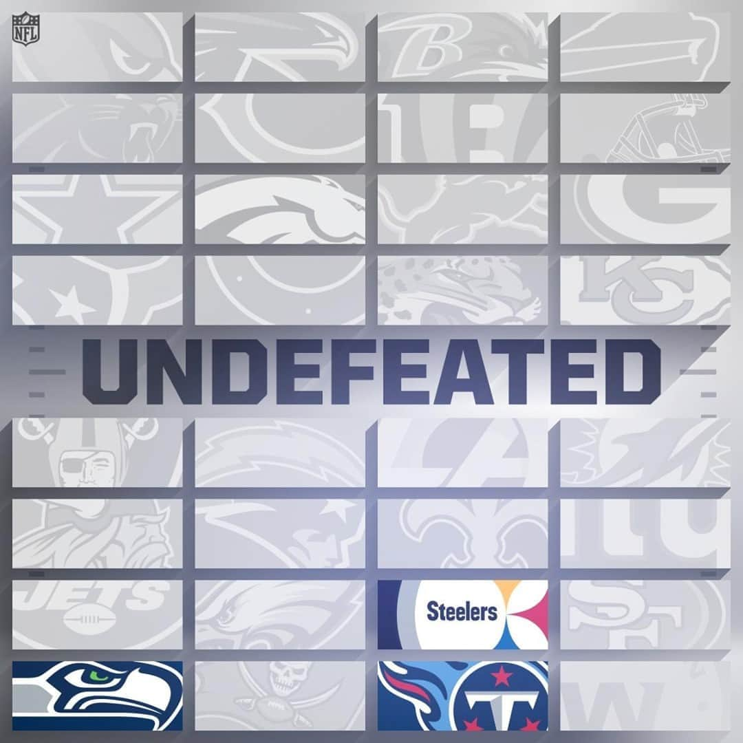 NFLさんのインスタグラム写真 - (NFLInstagram)「Only three undefeated teams left!」10月21日 2時30分 - nfl