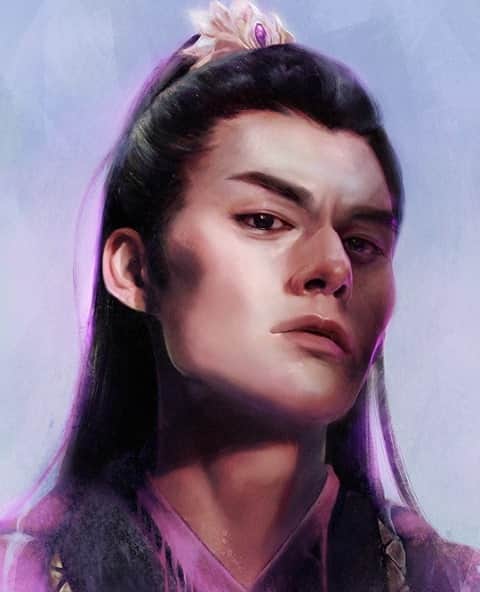 のインスタグラム：「𑁍𑁍𑁍⁠ #tumblrstaffpicks: @zazrichor⁠ #theuntamed #jiangcheng #mdzs #modaozushi」