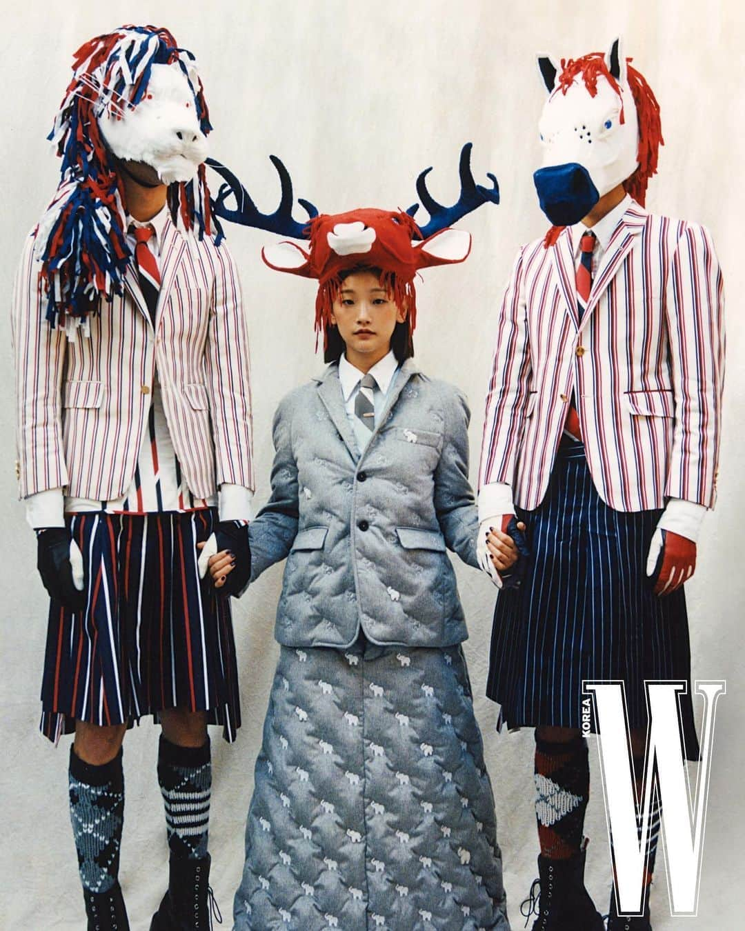 パク・ソダムさんのインスタグラム写真 - (パク・ソダムInstagram)「#Wkorea #11월호 #thombrowne #톰브라운」10月21日 13時04分 - imsodamm