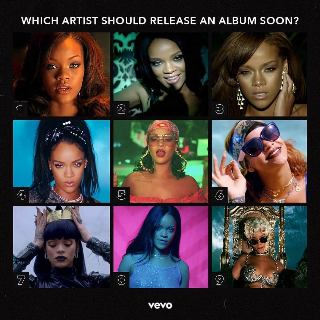 のインスタグラム：「c’mon sis 👀 @badgalriri」