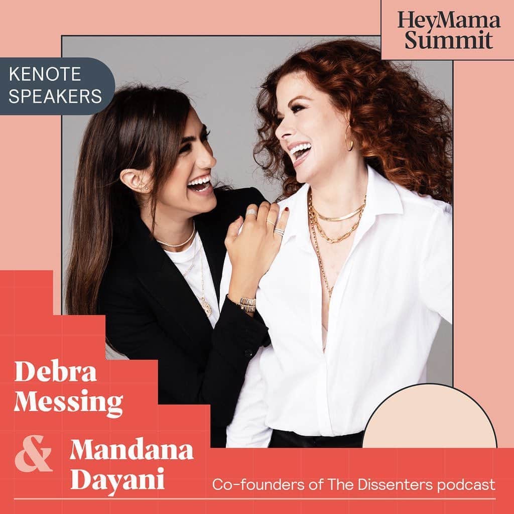デブラ・メッシングさんのインスタグラム写真 - (デブラ・メッシングInstagram)「I’m thrilled to be a part of @heymamaco’s annual #HeyMamaSummit. @mandanadayani and I will be sitting down for a fireside chat about finding your purpose. We’ll discuss how we followed our purpose through several career and personal life pivots, and empower you to get out there and follow your purpose and challenge the status quo just like we do on @thedissenters podcast. Reserve your spot at HeyMamaSummit.co」10月21日 6時18分 - therealdebramessing