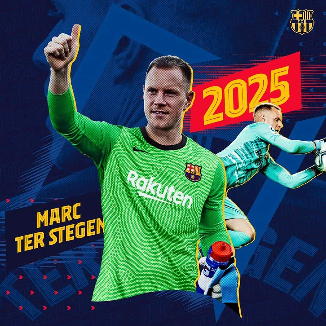 FCバルセロナさんのインスタグラム写真 - (FCバルセロナInstagram)「🚨 LATEST NEWS: 4⃣ Renewals ✍ Renovaciones para: ✅ @mterstegen1 ✅ @3gerardpique ✅ @frenkiedejong ✅ @clement_lenglet ℹ All the details: www.fcbarcelona.com」10月21日 6時29分 - fcbarcelona