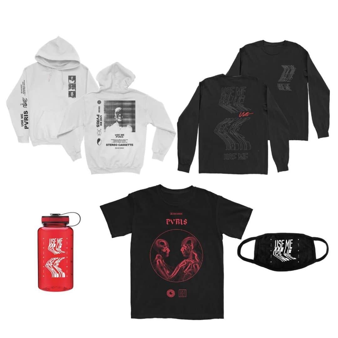 PVRISのインスタグラム：「New merch added to the Use Me collection! Get yours at store.pvris.com」