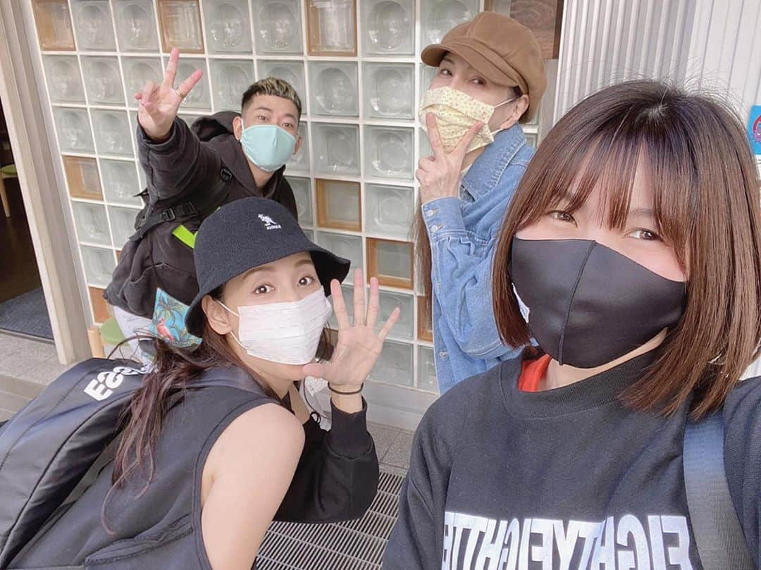 KABA.ちゃんさんのインスタグラム写真 - (KABA.ちゃんInstagram)「heels dance team "THAT'S WHY!!"久しぶりのダンス練習〜今回はニッキー、ゆっきぃ、げんげんと私の4人で、、、るん♪  @u_ki0211  @yuukiistagram  @gengen620  @thatswhy2019  #heelsdanceteam #久しぶりのダンス練習 #今回はこの4人で　 #るん」10月21日 7時46分 - kabachan_official