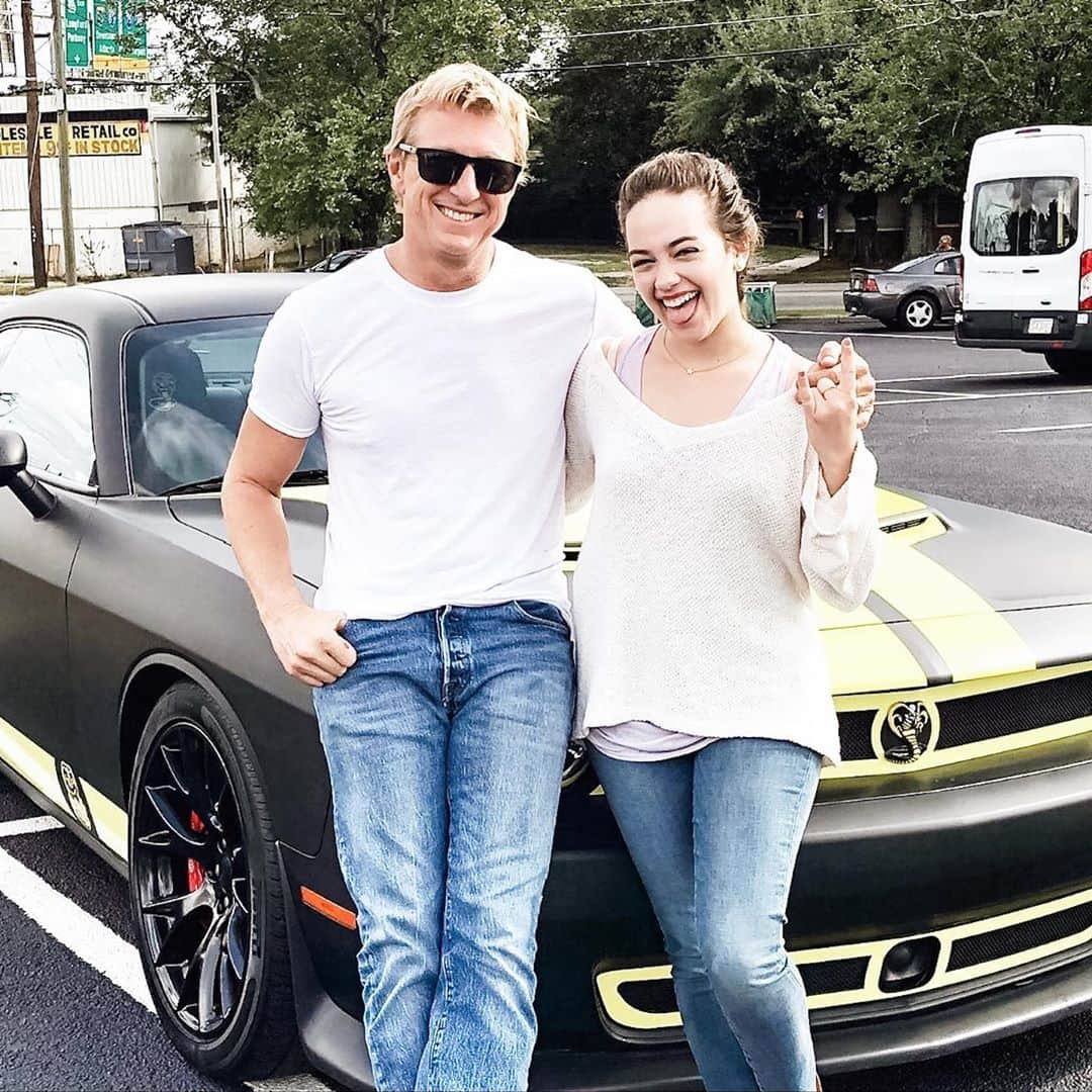 メアリー・モーサさんのインスタグラム写真 - (メアリー・モーサInstagram)「HAPPY BIRTHDAY, @william_zabka! I don’t usually hang with the Cobras, but if I did it would be to celebrate their badass Sensei! 👊😎 Hope you’re having an awesome day, and not partying quite as hard as Johnny Lawrence might! 😂」10月21日 7時59分 - missmarymmouser