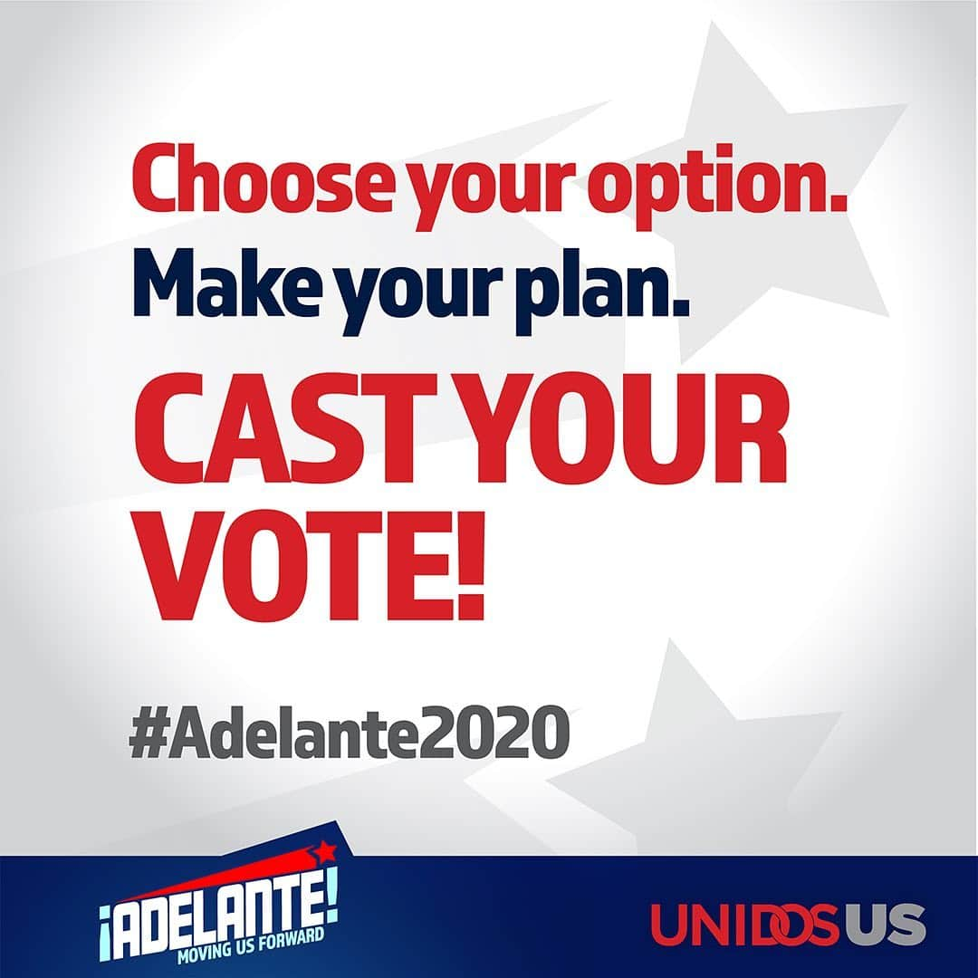 NBAさんのインスタグラム写真 - (NBAInstagram)「Latinos are one of the fastest growing voting groups & we’ll be the second largest in 2020. In the last presidential election, 14 million Latinos stayed home. We can determine who wins the presidency. Make a voting plan today to ensure our voices are heard, using one of these 3 options.」10月21日 8時02分 - nba