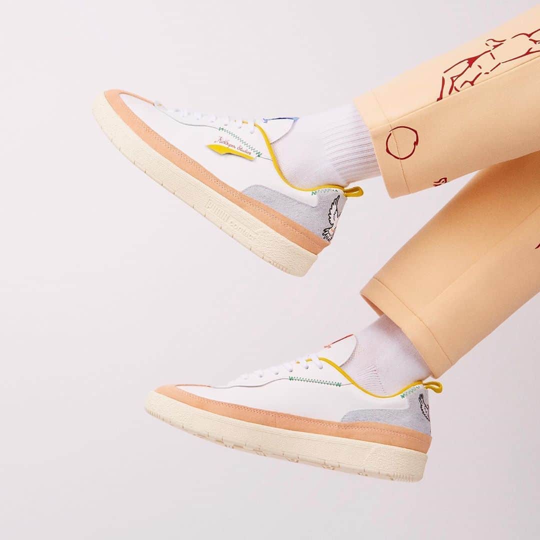 カレンウォーカーのインスタグラム：「New art-inspired collabs at Playpark by KW // Puma x @KidSuper Studios brings together the energy and passion of football and innovation of art and iconic Adidas styles; Stan Smith, NMD and Continental get a floral dip by @her_studio_london. Shop at our brand new Playpark Britomart store or Newmarket, Wellington and karenwalker.com (complimentary shipping on all orders)」