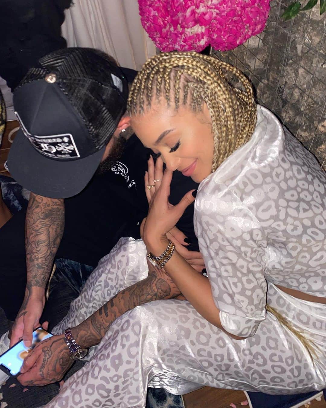 ジャスミン・サンダースのインスタグラム：「My Happy Place 🤍」