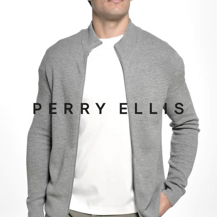 ペリーエリスのインスタグラム：「Everyday sophistication made easy in versatile new season knits. #LifeReadySince1976」