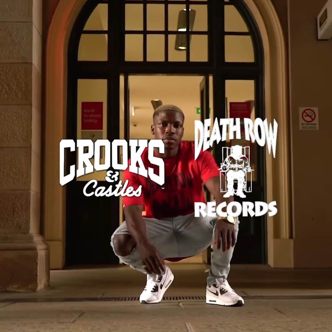 のインスタグラム：「Crooks and Castles X Deathrow Records.  #culturekings  #deathrowrecords #crooksncastles #crooksandcastles #crooks #cstc」
