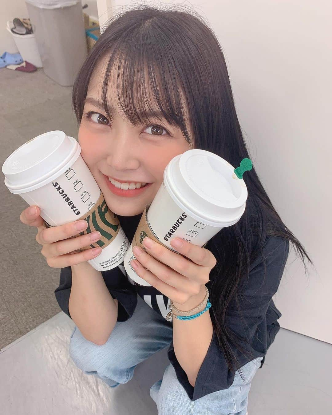 白間美瑠さんのインスタグラム写真 - (白間美瑠Instagram)「しゅきしゅきスタバちゃん #ソイラテ　#ホットコーヒー」10月21日 10時24分 - shiro36run