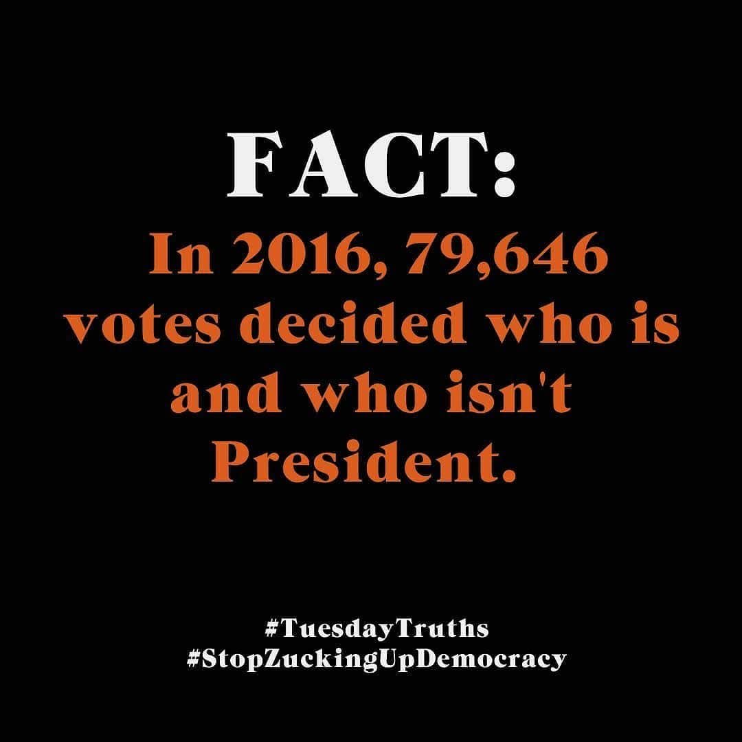 JR・ボーンさんのインスタグラム写真 - (JR・ボーンInstagram)「#tuesdaytruths  #VOTE @whenweallvote   Repost from @sachabaroncohen • #TuesdayTruths #StopZuckingUpDemocracy」10月21日 11時02分 - jrbourne1111