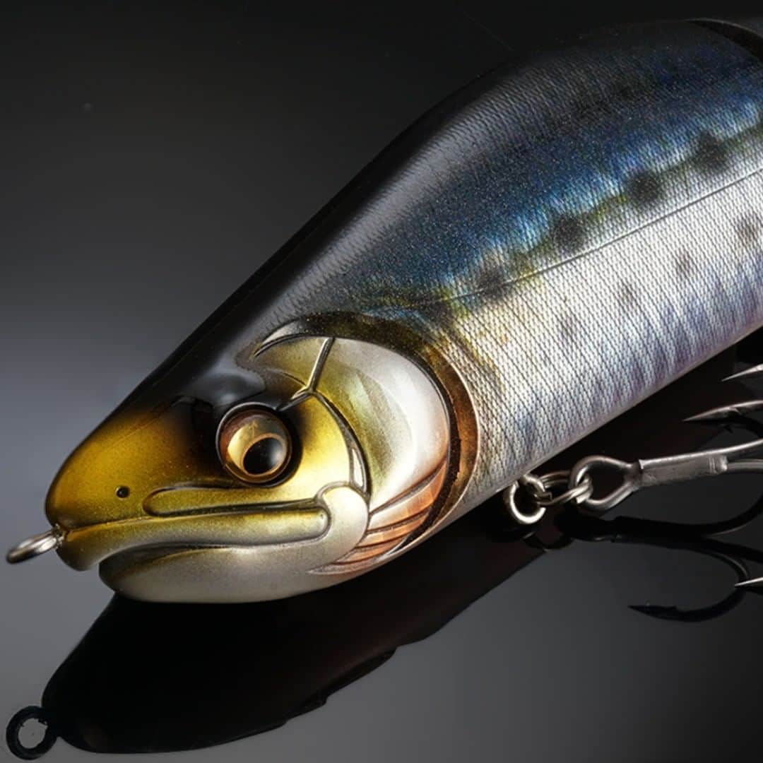 のインスタグラム：「Megabass new painting technology. Fine Art Finish.  I-SLIDE185SW FA MAIWASHI #megabass #メガバス #MyMegabass #FineArtFinish #Islide185SW #BIGBAIT」