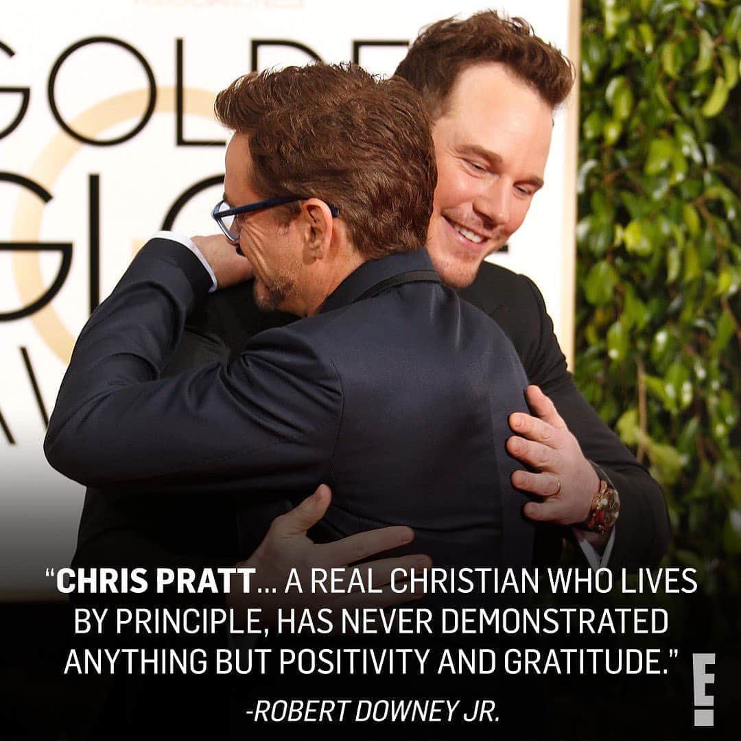 E! Onlineさんのインスタグラム写真 - (E! OnlineInstagram)「Chris Pratt's co-stars are coming to his defense after he received online criticism, including being dubbed the worst of the famous Chrises by Twitter. #TheAvengers cast sounds off at the link in our bio. (📷: Getty)」10月21日 11時16分 - enews