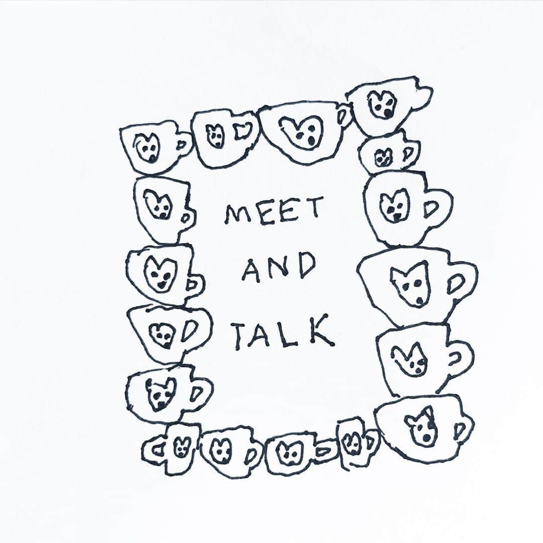 Mogu Takahashiのインスタグラム：「We have enough of tea leaves and coffee beans in cupboard, meet and talk friends! #hello #mogutakahashi」