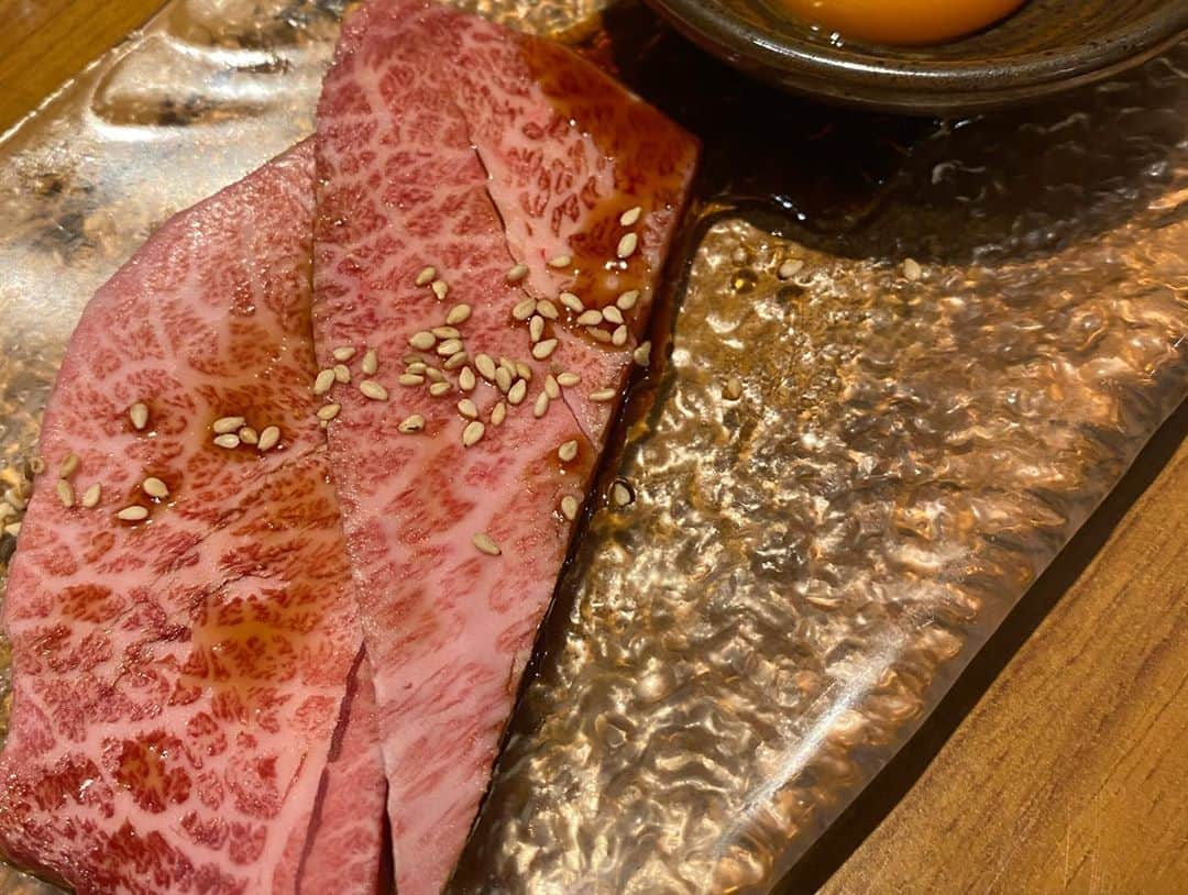 佳苗るかさんのインスタグラム写真 - (佳苗るかInstagram)「あいちんと焼肉『じゃんか』さんにいってきました😊💗とっても美味しかったです❤️  #焼肉 #わさび #夕飯 #肉 #ディナー」10月21日 22時21分 - ruka_kanae