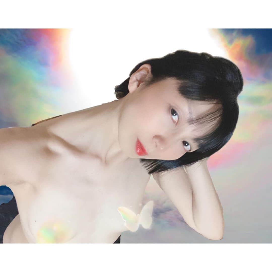 井川ちさと（新尾きり子）のインスタグラム：「🍑」