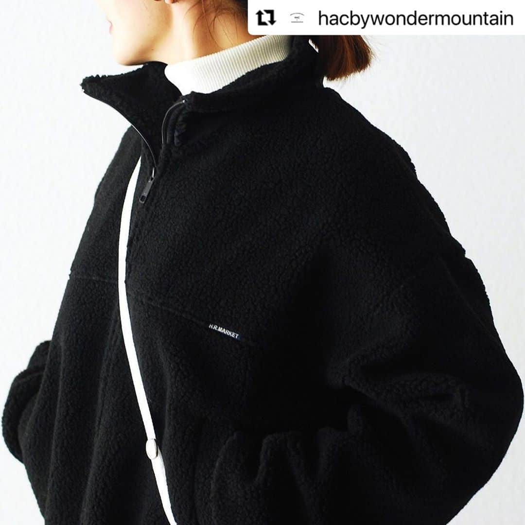 のインスタグラム：「#Repost @hacbywondermountain with @make_repost ・・・ _ HOLLYWOOD RANCH MARKET / ハリウッドランチマーケット “ショートボアブルゾンジャケット ウイメンズ” ￥29,700- _ 〈online store / @digital_mountain〉 https://www.digital-mountain.net/shopdetail/000000012420/ _ 【オンラインストア#DigitalMountain へのご注文】 *24時間注文受付 *1万円以上ご購入で送料無料 tel：084-973-8204 _ We can send your order overseas. Accepted payment method is by PayPal or credit card only. (AMEX is not accepted)  Ordering procedure details can be found here. >> http://www.digital-mountain.net/smartphone/page9.html _ blog > http://hac.digital-mountain.info _ #HACbyWONDERMOUNTAIN 広島県福山市明治町2-5 2階 JR 「#福山駅」より徒歩15分 (水曜・木曜定休) _ #ワンダーマウンテン #japan #hiroshima #福山 #尾道 #倉敷 #鞆の浦 近く _ 系列店：#WonderMountain @wonder_mountain_irie _ #HOLLYWOODRANCHMARKET #ハリウッドランチマーケット」