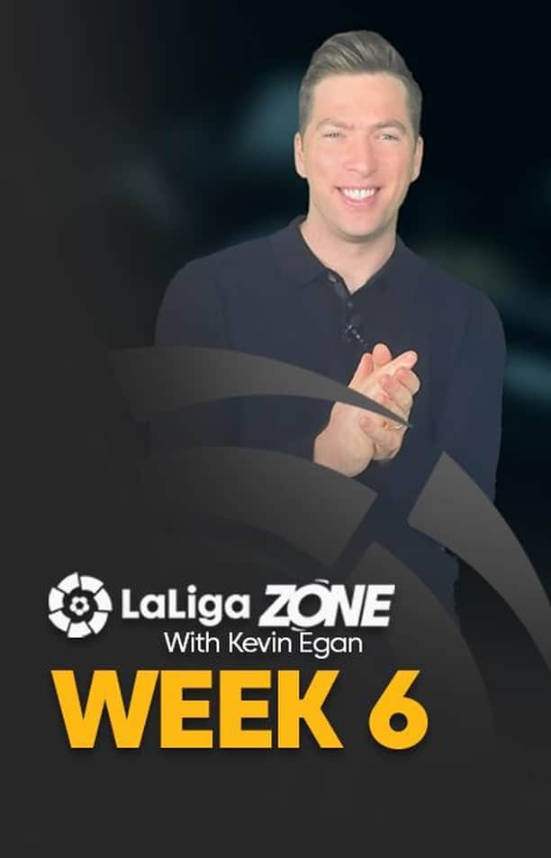 のインスタグラム：「Crazy but amazing weekend in #LaLigaSantander 😱🤩 Historic wins, great goals, and extraordinary stories 🙌 Catch up with #LaLigaZone with @kev_egan 💪 #LaLigaAmerica」