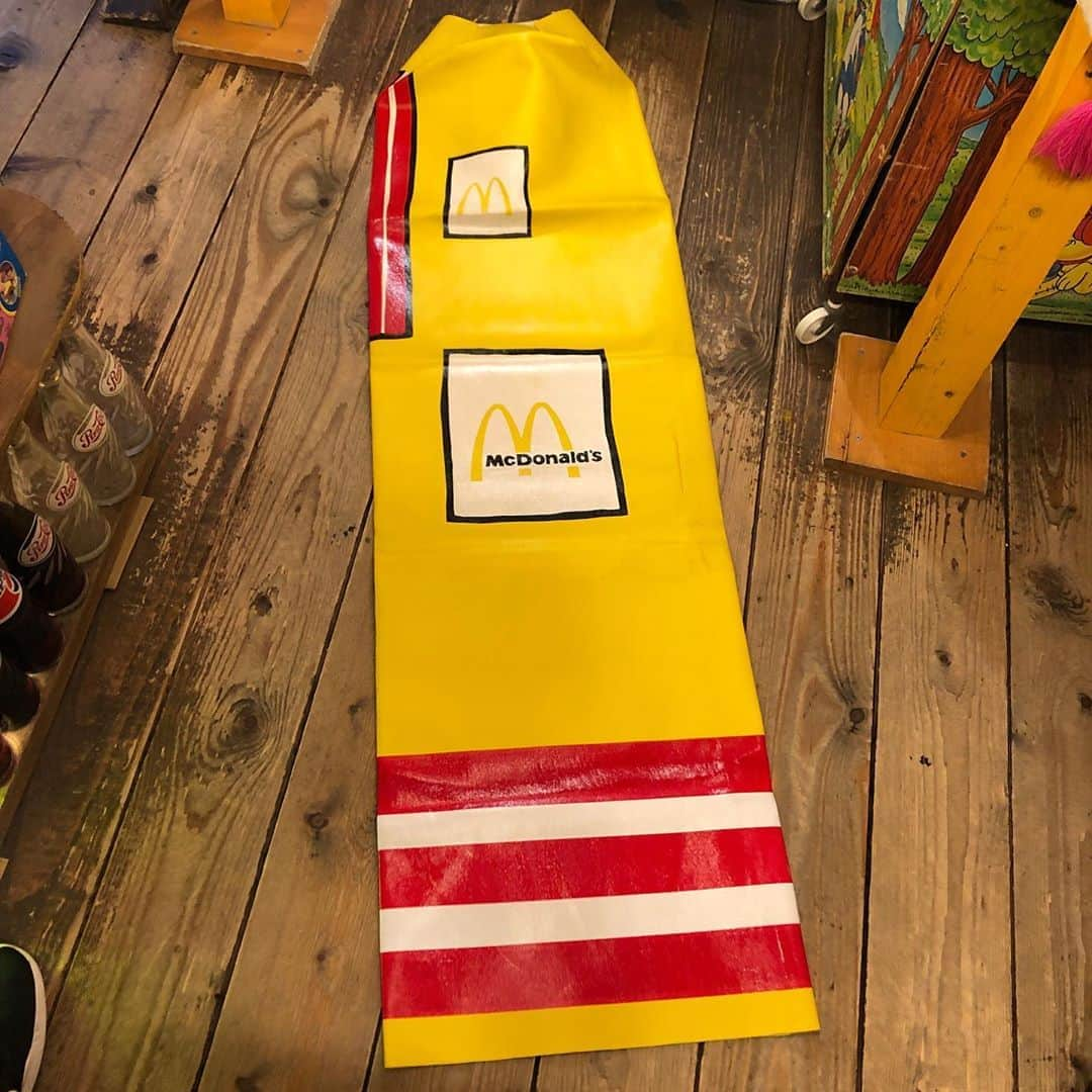 kiarrysさんのインスタグラム写真 - (kiarrysInstagram)「1970’s McDonald’s Ronald Helium gas cylinder cover 11000yen web shop in store now!」10月21日 16時55分 - kiarrys