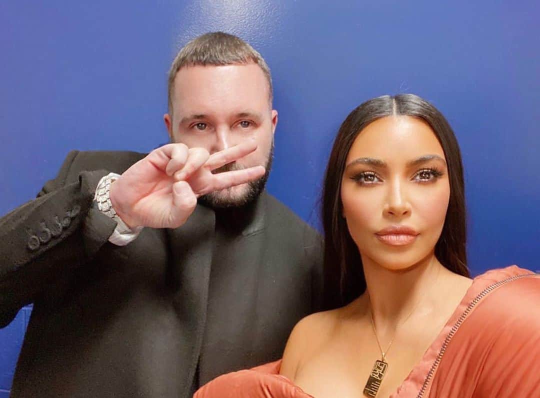 キム・ジョーンズのインスタグラム：「Happy birthday dearest @kimkardashian sending ❤️❤️❤️」