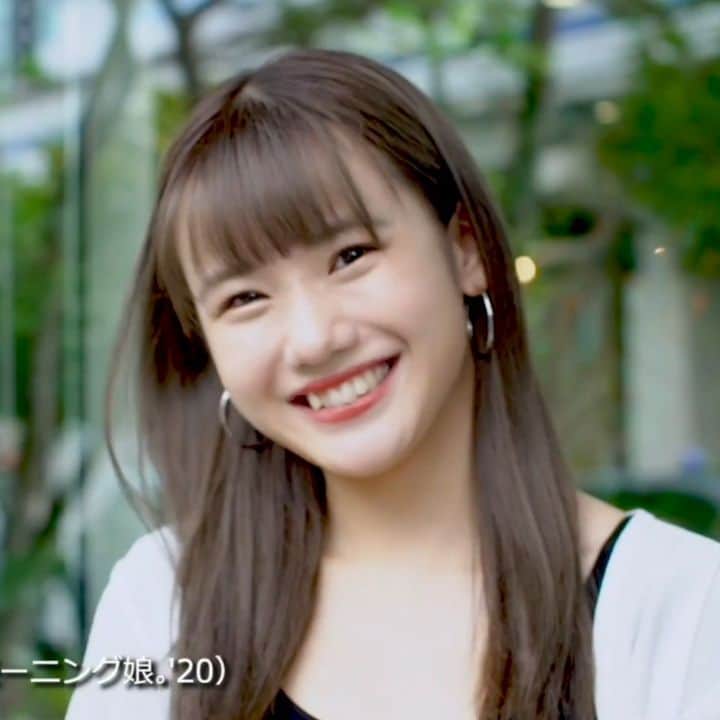 モーニング娘。'20のインスタグラム：「- . 大好きだよ💛 . .」