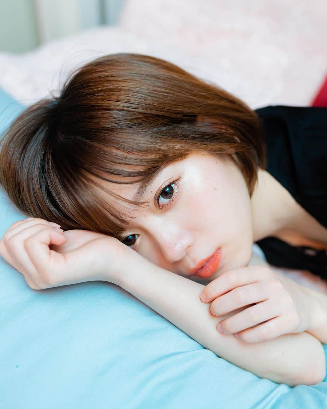 のインスタグラム：「🤍❤️」