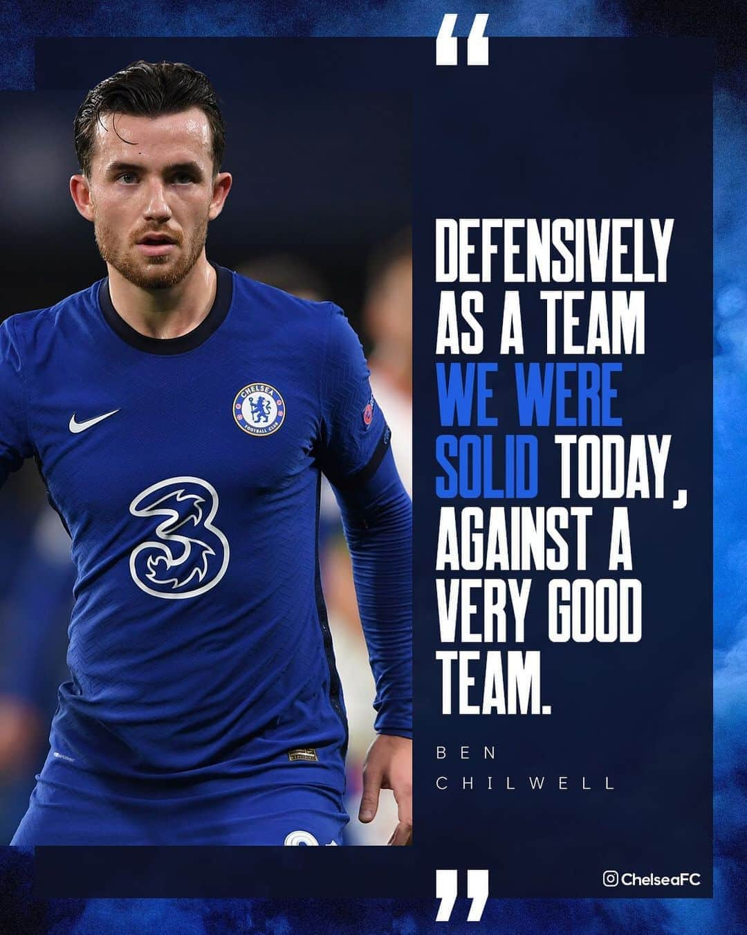 チェルシーFCさんのインスタグラム写真 - (チェルシーFCInstagram)「Solid at the back! 💪 @BenChilwell #CHESEV #CFC #Chelsea」10月21日 19時41分 - chelseafc