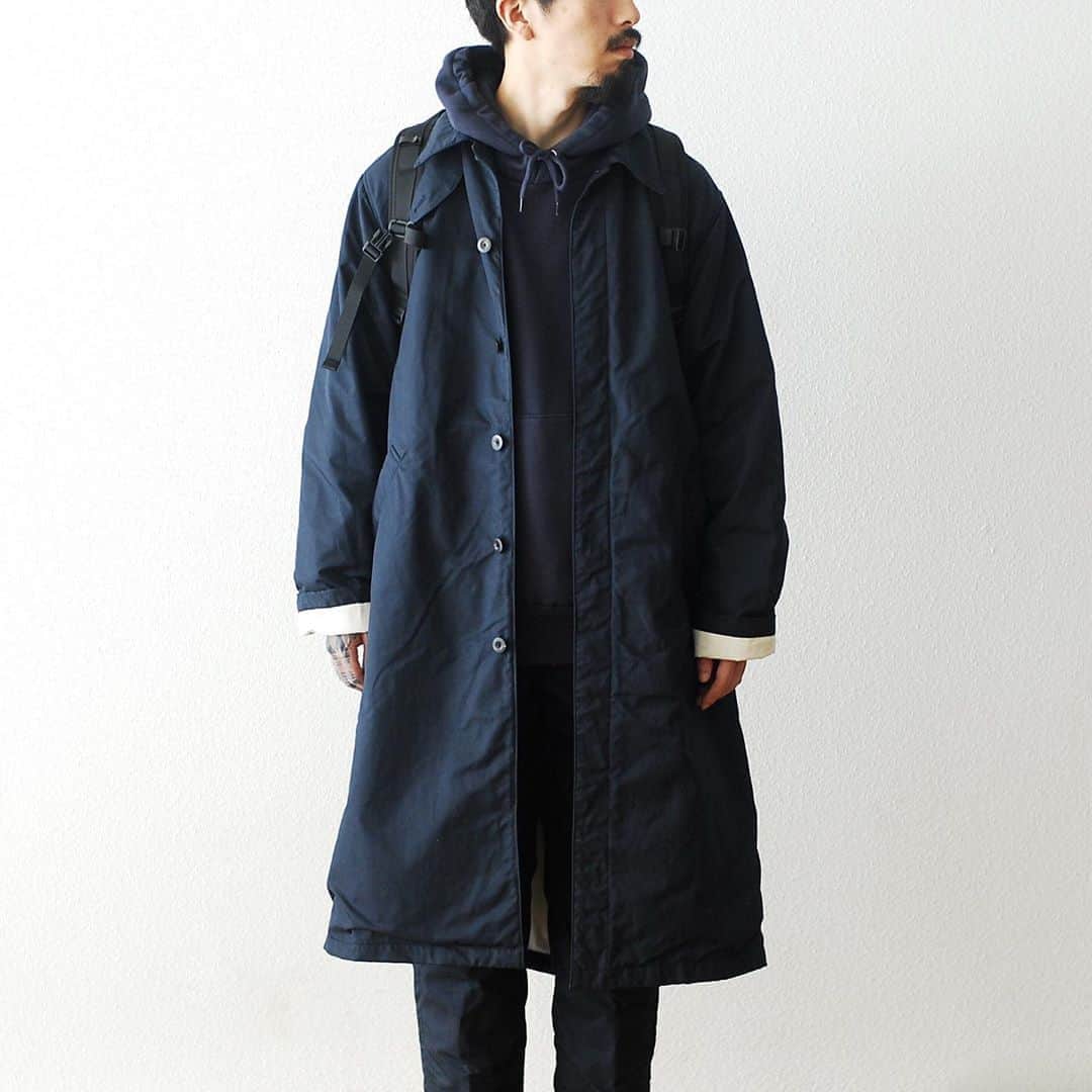 のインスタグラム：「［#20AW］ itten. / イッテン "itten 16 Bal Collar Coat" ¥60,500- _ 〈online store / @digital_mountain 〉 https://www.digital-mountain.net/shopdetail/000000012547/ _ 【オンラインストア#DigitalMountain へのご注文】 *24時間受付 *15時までご注文で即日発送 *1万円以上ご購入で送料無料 tel：084-973-8204 _ We can send your order overseas. Accepted payment method is by PayPal or credit card only. (AMEX is not accepted)  Ordering procedure details can be found here. >>http://www.digital-mountain.net/html/page56.html  _ #itten. #イッテン _ 本店：#WonderMountain  blog>> http://wm.digital-mountain.info _ 〒720-0044  広島県福山市笠岡町4-18  JR 「#福山駅」より徒歩10分 #ワンダーマウンテン #japan #hiroshima #福山 #福山市 #尾道 #倉敷 #鞆の浦 近く _ 系列店：@hacbywondermountain _」
