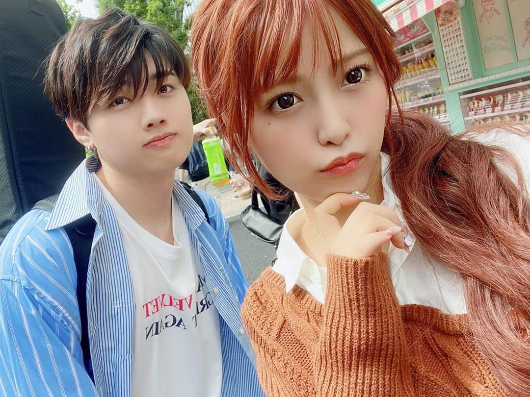 MaRuRi（まるりとりゅうが）さんのインスタグラム写真 - (MaRuRi（まるりとりゅうが）Instagram)「MVのオフショット🤪✌️」10月21日 20時51分 - maruridayo