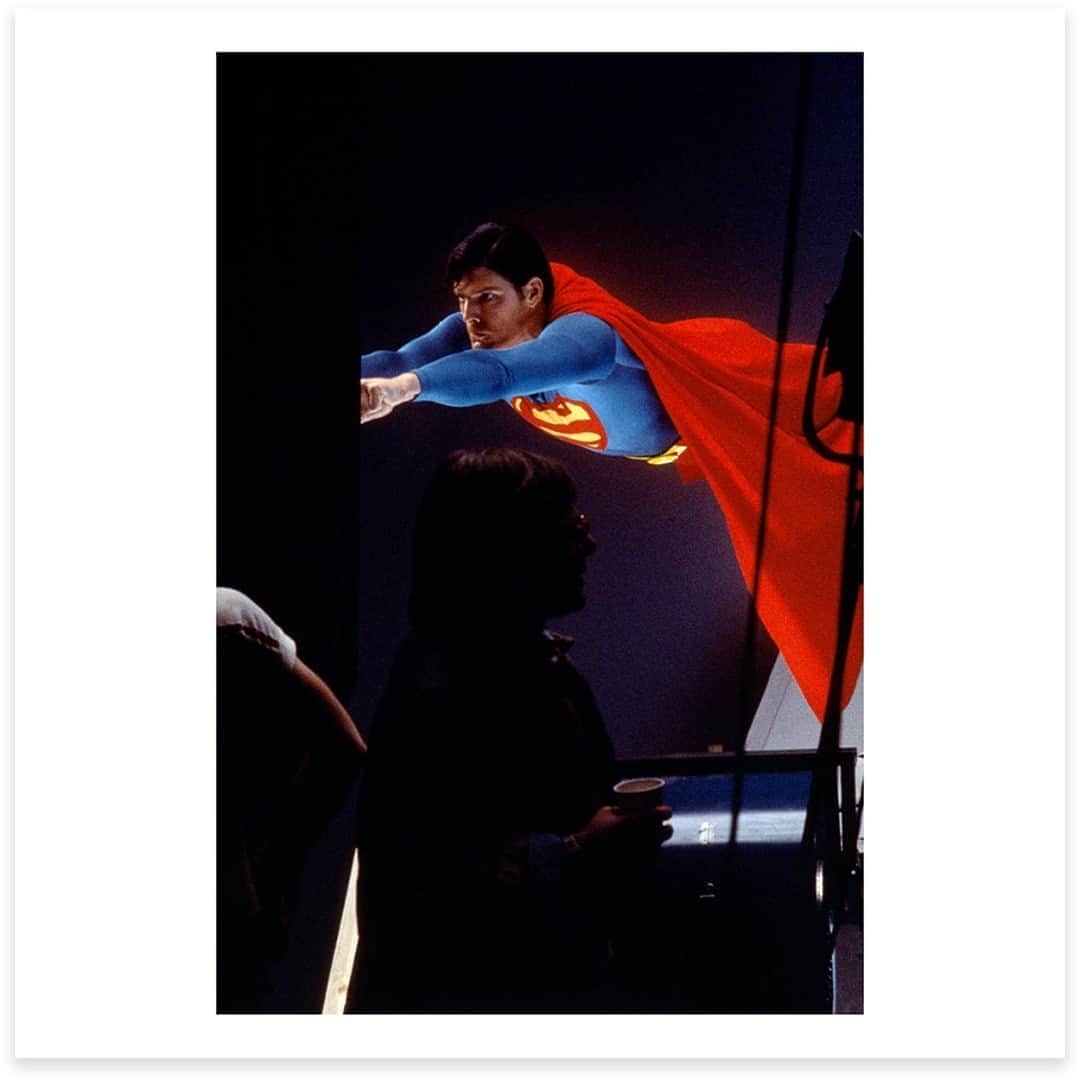 Magnum Photosさんのインスタグラム写真 - (Magnum PhotosInstagram)「“This photo was taken by Burt on the set of ‘Superman’, the original 1978 film directed by Richard Donner, the chap in the tan safari jacket in the photo. Christopher Reeve was basically unknown to the movie world at the time,, but received rave reviews for his depiction of Clark Kent as well as our superhero. Margot Kidder starred as the love interest and Marlon Brando played Joe-El, the Kryptonian father, while Gene Hackman played the evil Lex Luther.⁠ ⁠ Lying on the plexi board plank and artfully draped to hide the platform, Reeve spent much time on set ‘flying’ around the world. Burt loved covering film productions and getting to know the actors: he already knew some of the producers on ‘Superman’ from previous shoots. Imagine if we had Superman today... to clean up world corruption, tackle blazing forest fires ripping across the West Coast, and to maybe even find an instant cure for the raging coronavirus.” – Elena Glinn, Estate of Burt Glinn⁠ .⁠ Works of Imagination, the October Magnum Square Print Sale in partnership with @aperturefnd is live on the Magnum Shop until this Sunday.⁠ .⁠ This is a unique opportunity to purchase signed or estate-stamped museum-quality prints by over 100 of the world’s leading photographic artists in an exclusive 6x6” format for $100.⁠ .⁠ Visit the link in bio to shop all the images available.⁠ .⁠ PHOTO: Actor Christopher Reeve as Superman. Flying effects with director Richard Donner supervising in the foreground. USA. 1978.⁠ .⁠ © @burtglinnphoto/#MagnumPhotos⁠ ⁠ #MAGNUMSQUARE #WorksofImagination #printsale」10月21日 21時18分 - magnumphotos