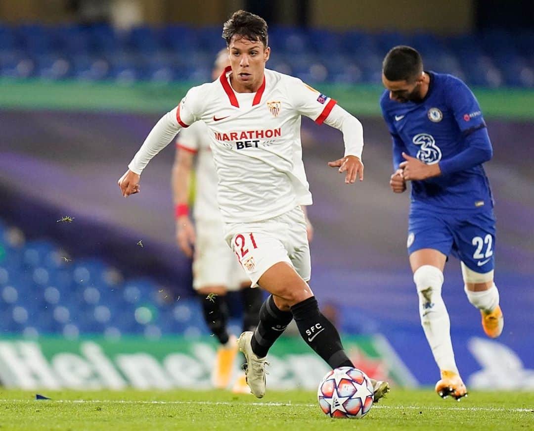 オリベル・トーレスのインスタグラム：「La champions League siempre es bonita y complicada! Contento de volver a jugar esta competición tan especial! Buen trabajo equipo 💪🏼」