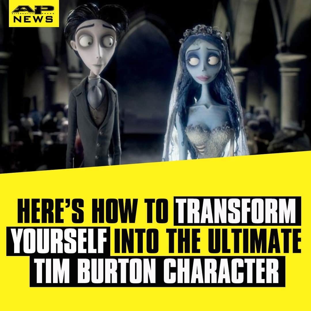 Alternative Pressさんのインスタグラム写真 - (Alternative PressInstagram)「You can now effortlessly leave the land of the living and become a Tim Burton character this Halloween thanks to this new @tiktok filter⁠ LINK IN BIO⁠ .⁠ .⁠ .⁠ #tiktok #tiktokfilter #halloween #halloweenfilter #timburton #timburtoncharacters #altpress #alternativepress」10月22日 8時30分 - altpress
