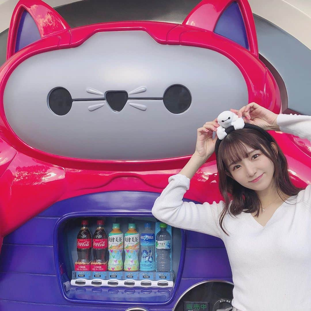 栗田麻理さんのインスタグラム写真 - (栗田麻理Instagram)「. 毛深い赤ちゃん🐈 . #ベイマックス #ベイマックスコーデ #ディズニーコーデ #東京ディズニーランド」10月21日 23時57分 - mk_1202_x