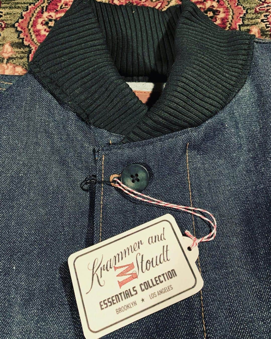 クラマー&スタウトさんのインスタグラム写真 - (クラマー&スタウトInstagram)「Sub jacket detail. #denim #menswear」10月22日 1時01分 - krammerstoudt