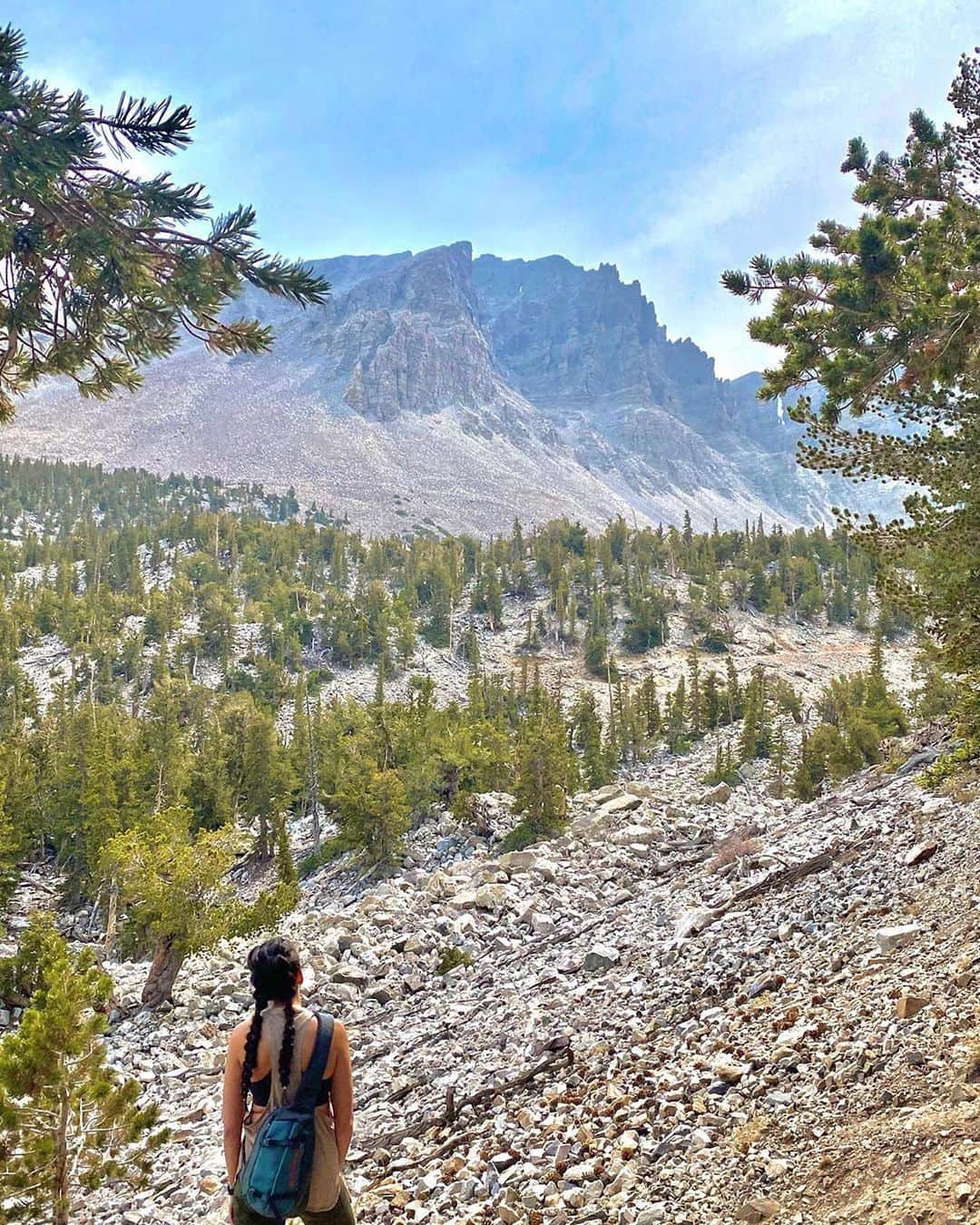 Visit The USAのインスタグラム：「There are so many diverse landscapes to explore in Great Basin National Park in Nevada! From the desert landscapes to the bristlecone pines, the different terrain will continue to amaze you. Tag a friend you would explore this National Park with! 🌲 ⛰️ #VisitTheUSA 📸: @reganweis」