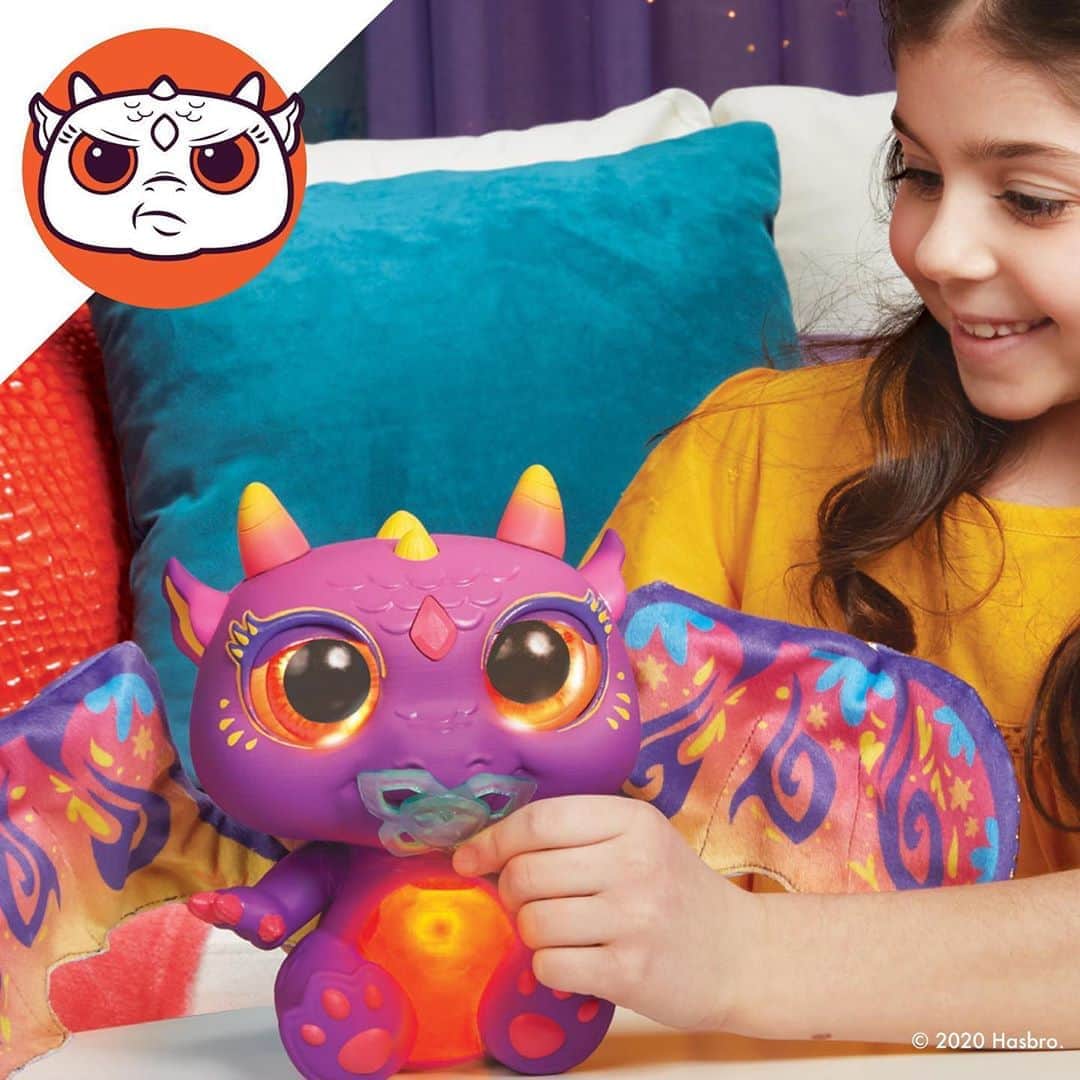 Hasbroさんのインスタグラム写真 - (HasbroInstagram)「Discover the many moods of new FurReal Moodwings Baby Dragon! Parents, click to shop.」10月22日 1時48分 - hasbro