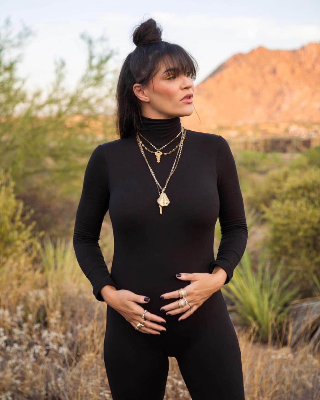 ジェシカ・ゾアのインスタグラム：「Mother. Nature.」